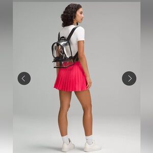 NWT Lululemon Clear Backpack Mini *Logo 10L